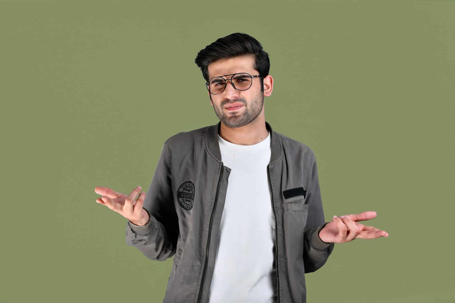 confused man