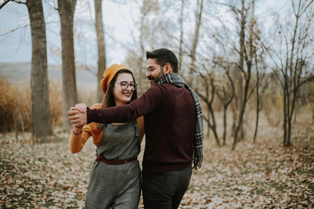 Couple dancing