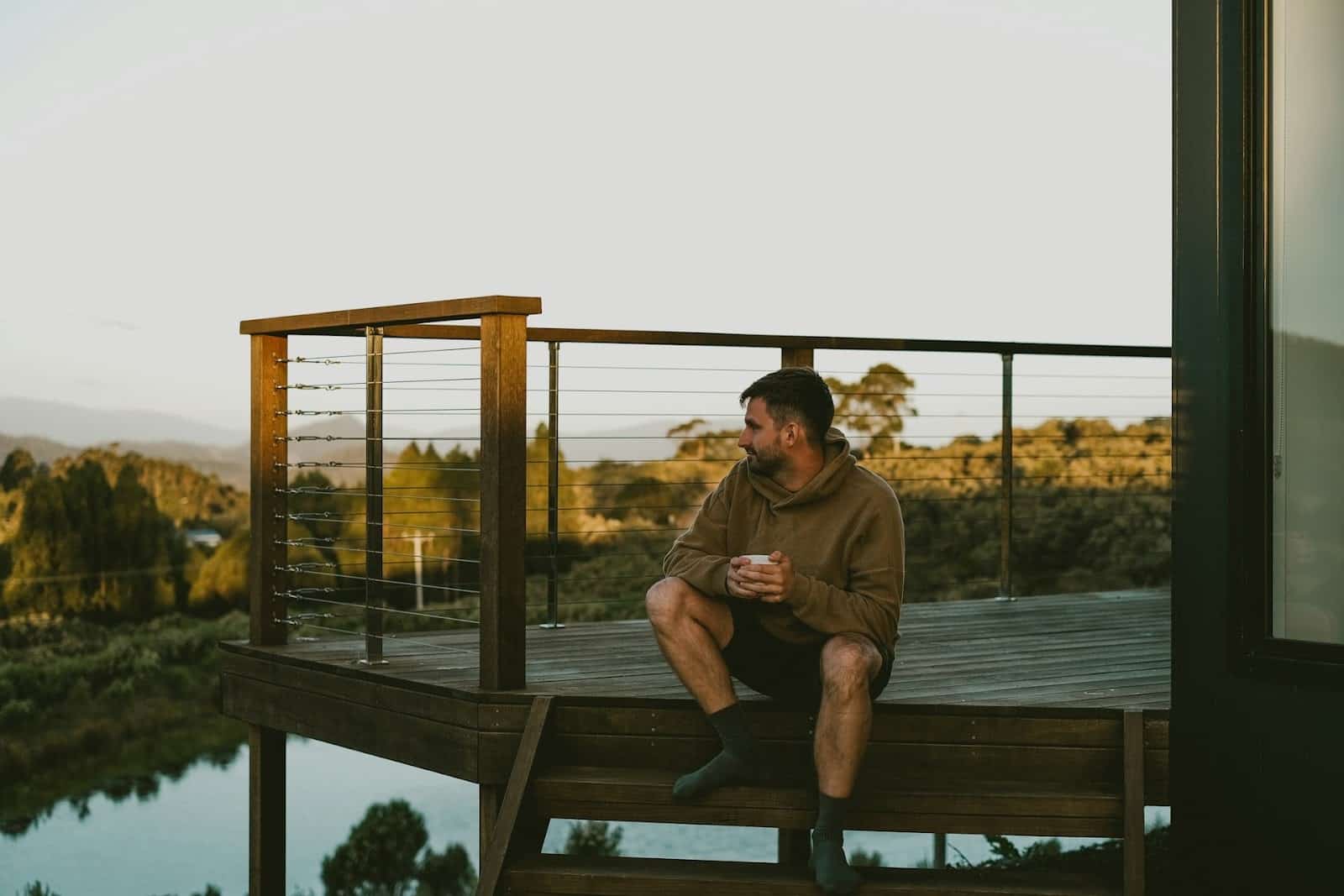 calm man