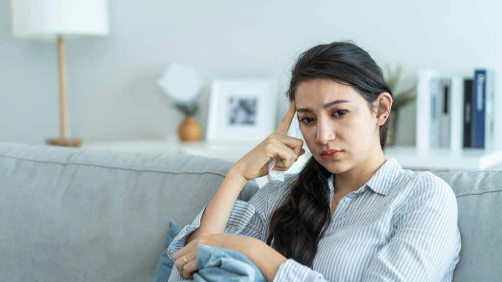 Woman thinking