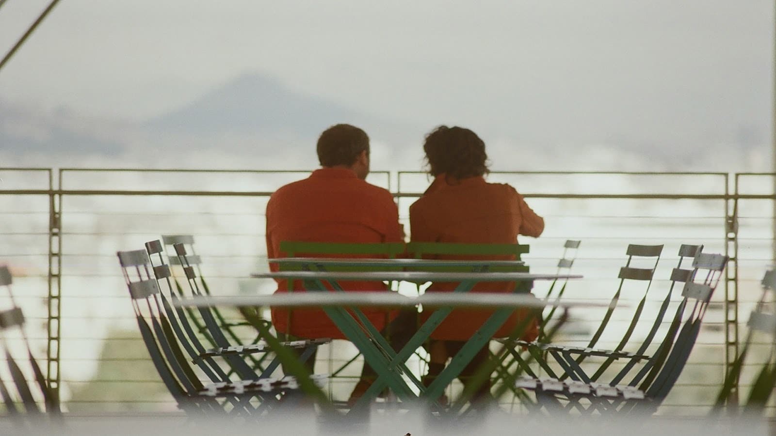 couple sitting thoughtfully together