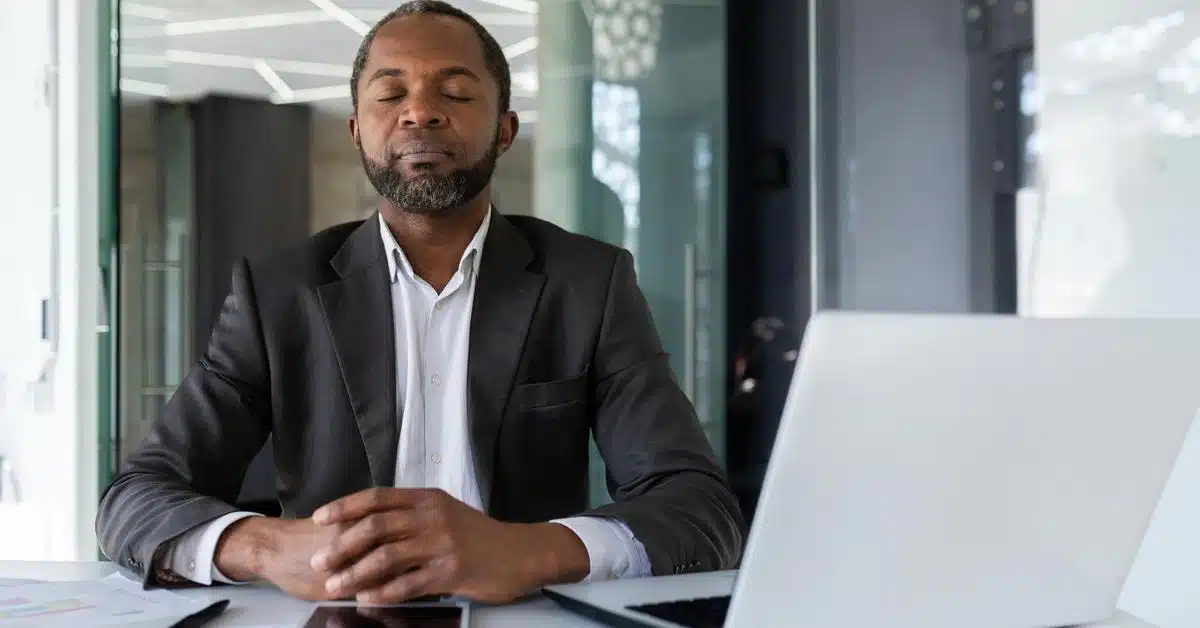 A man in a business suit
