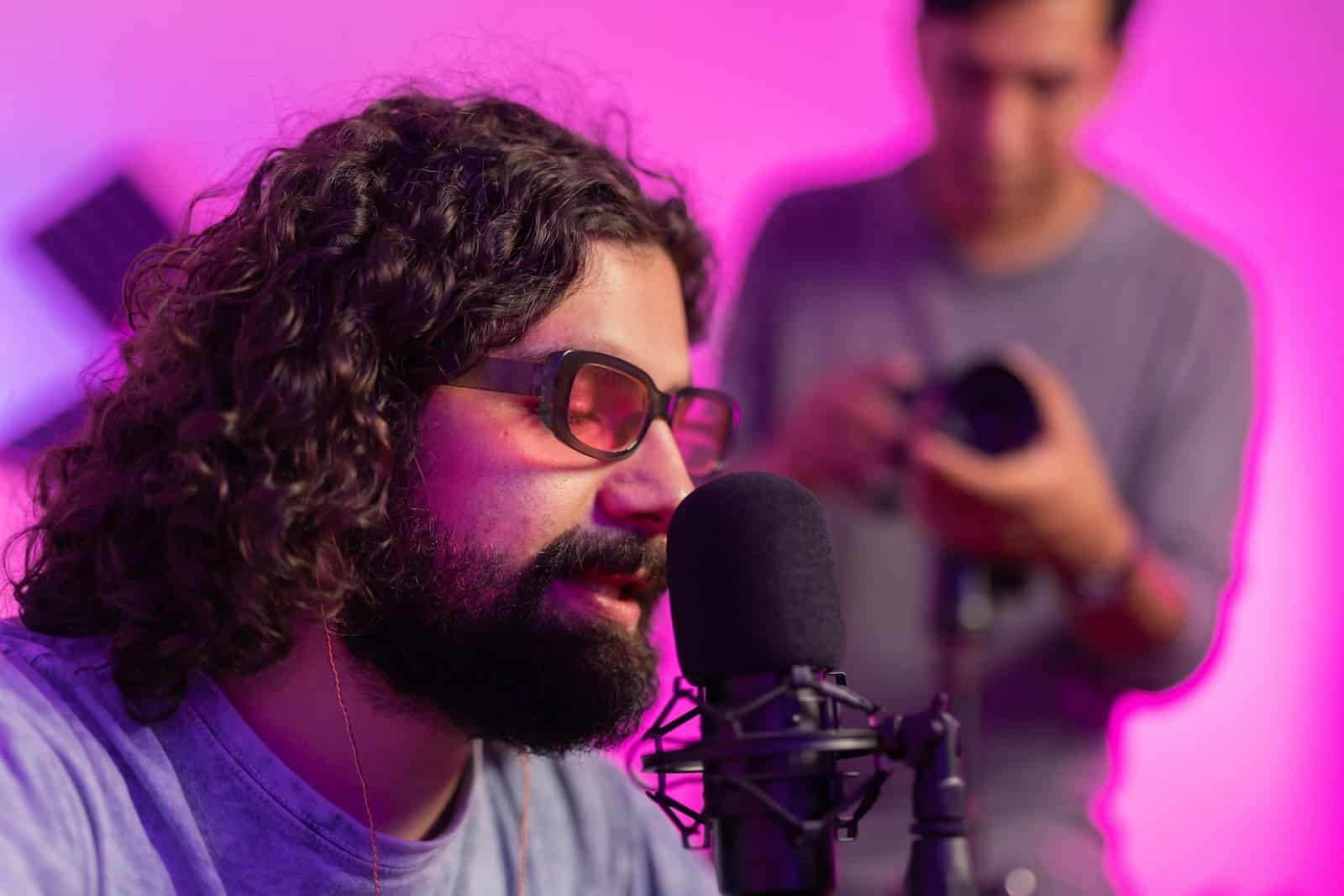 podcast recording studio
