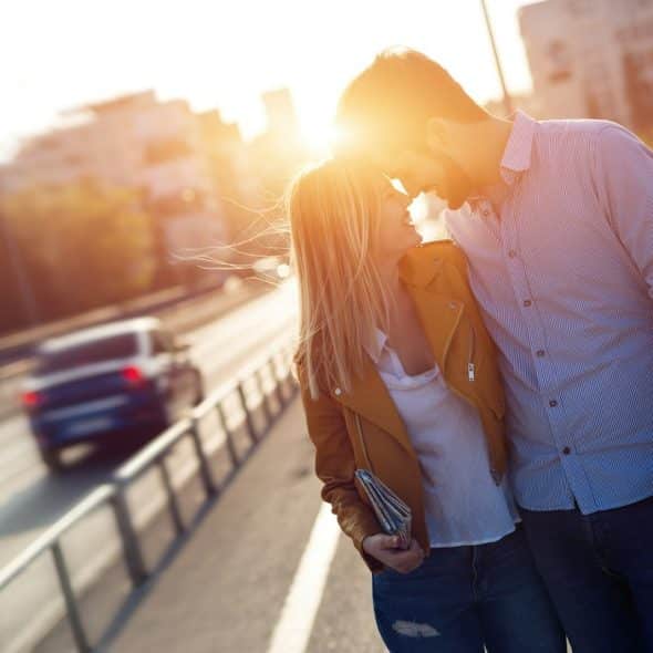 couple walking