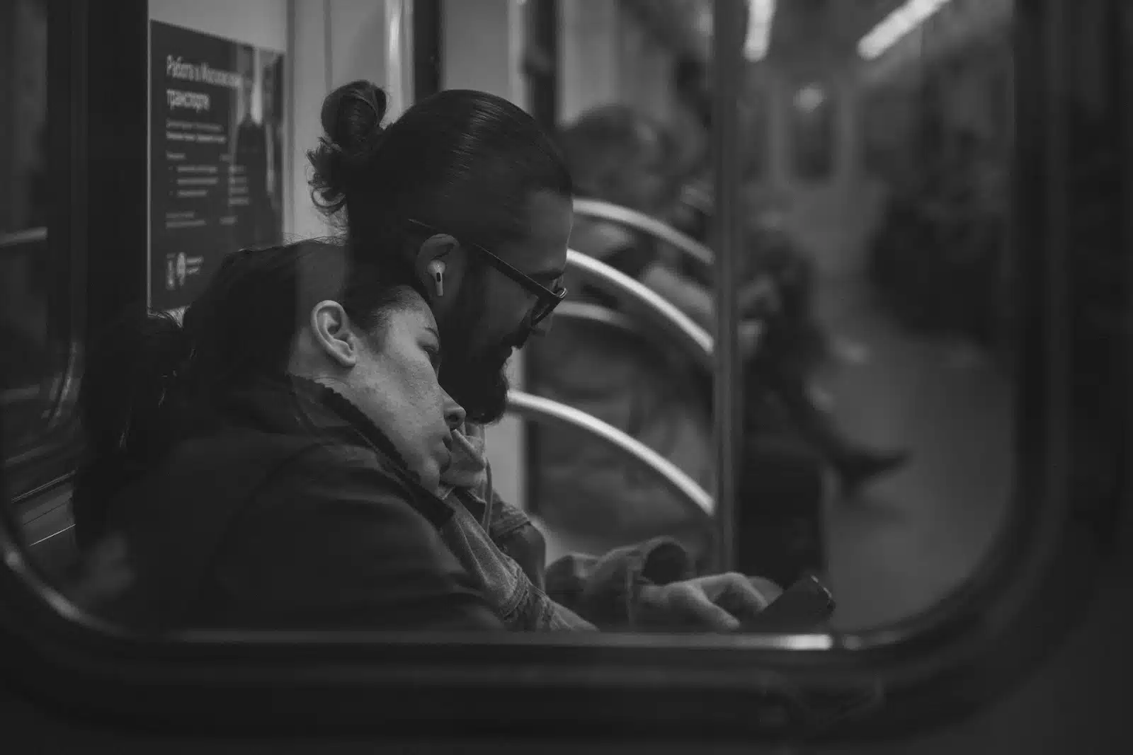 couple quiet moment