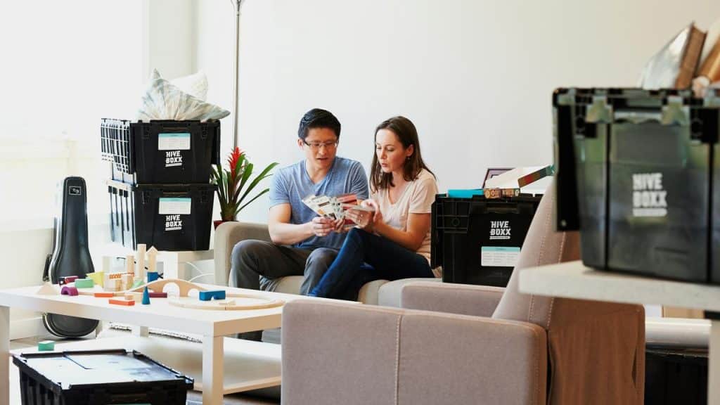 A couple reviewing papers