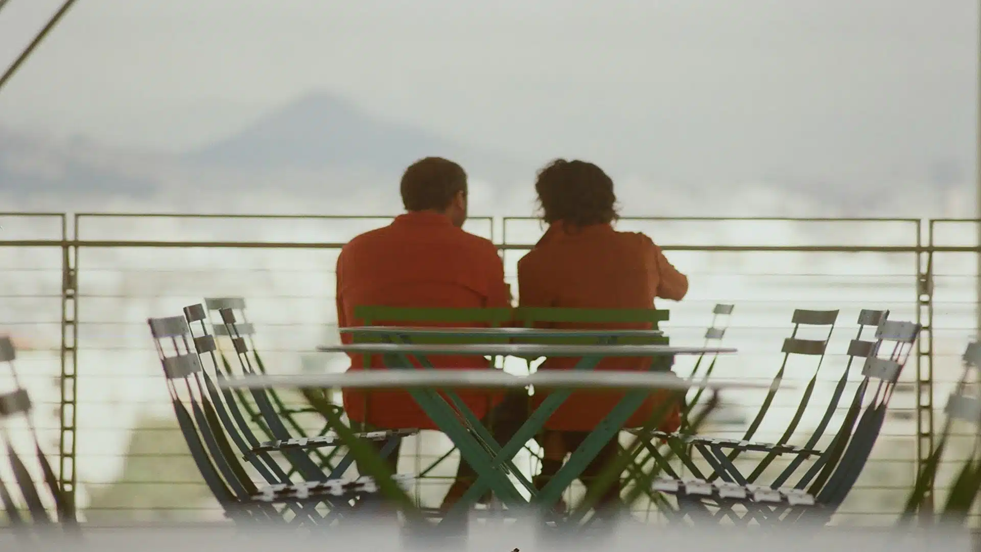 couple sitting quietly together