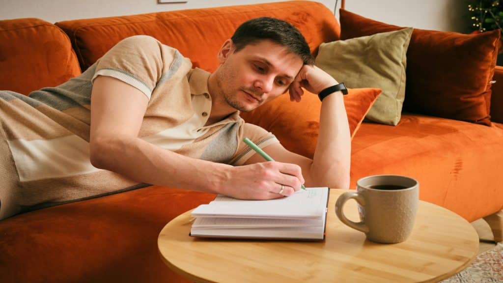 man considering schedule thoughtfully