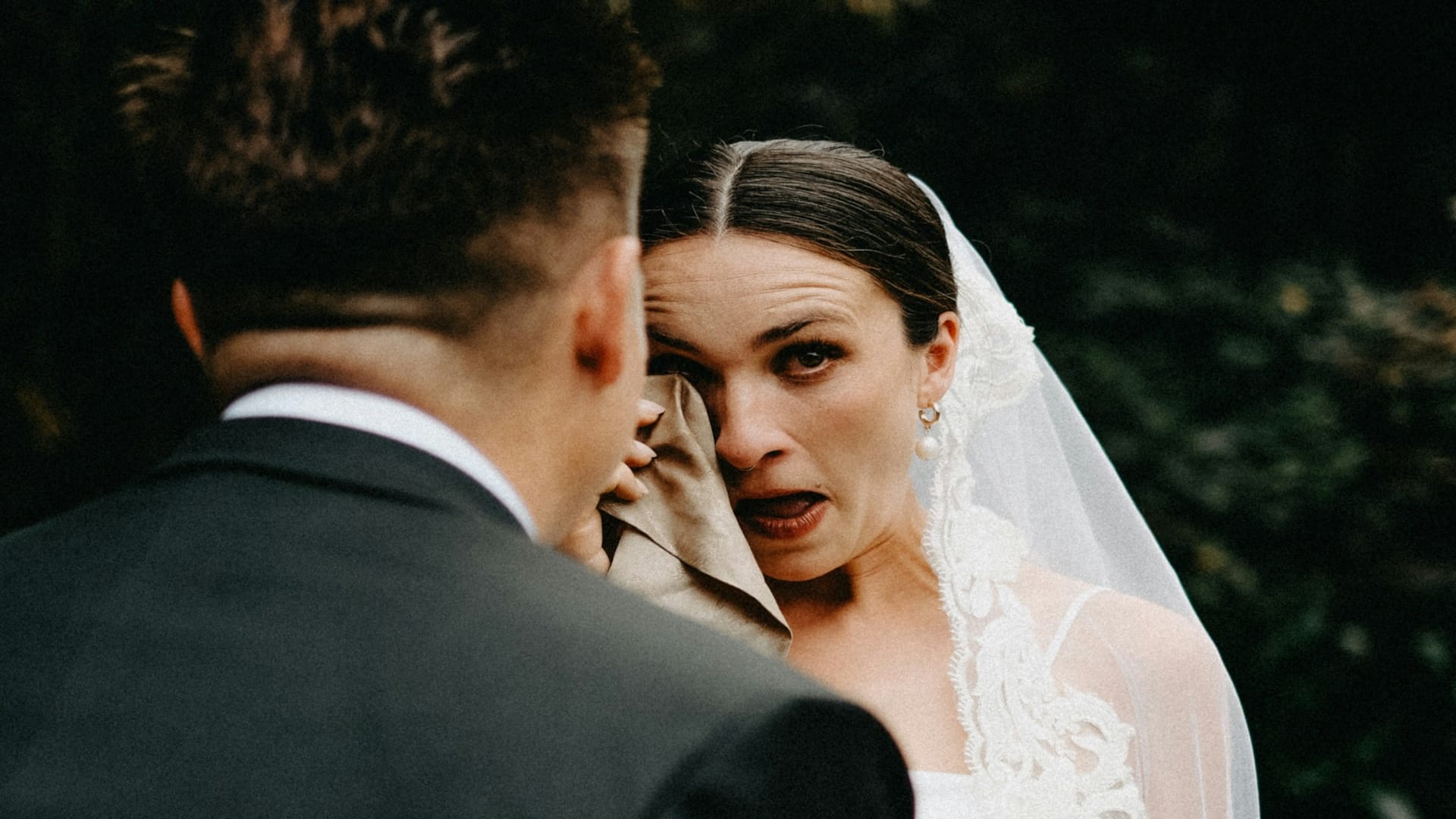 woman expressing feelings during conversation