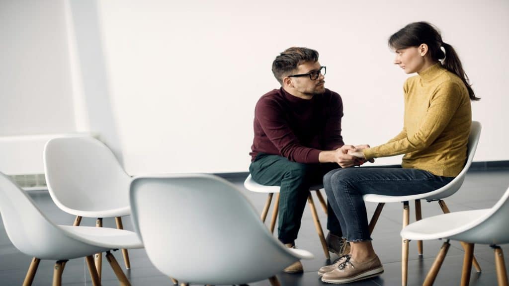 couple having honest discussion