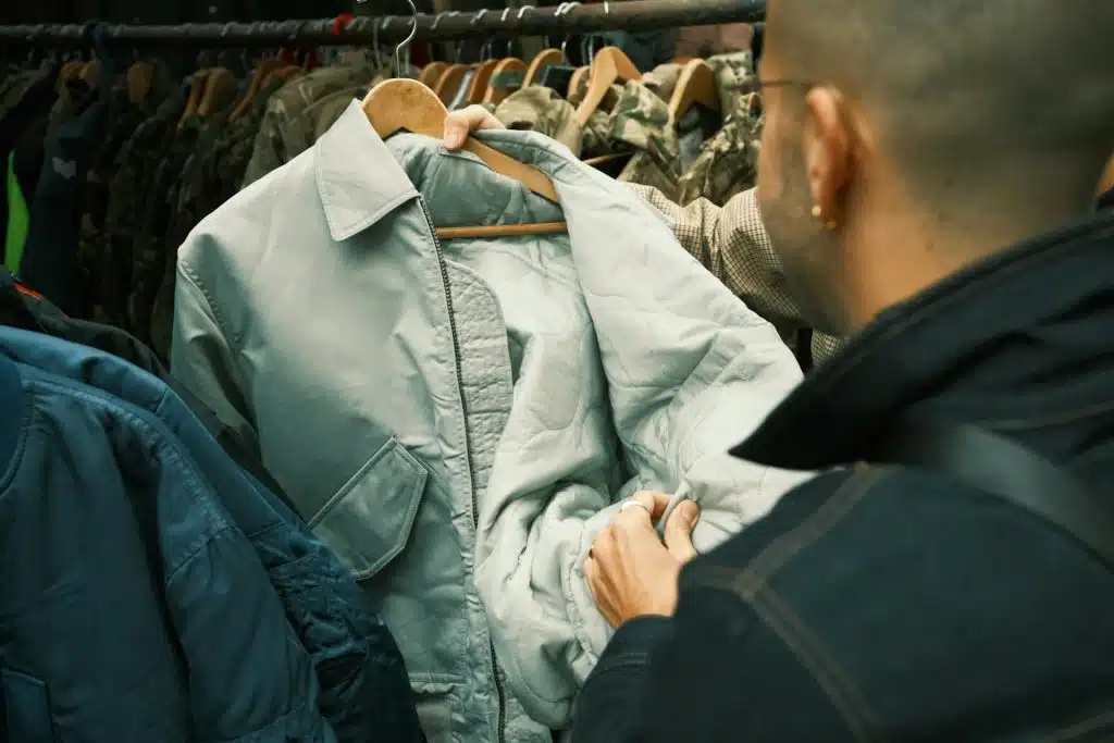 tailored suit fit close up