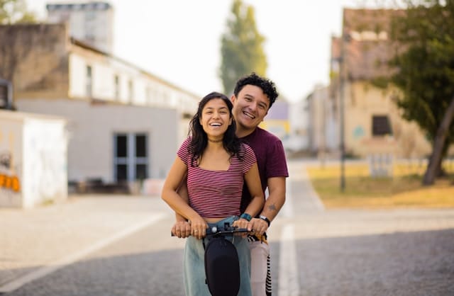 couple spending time together