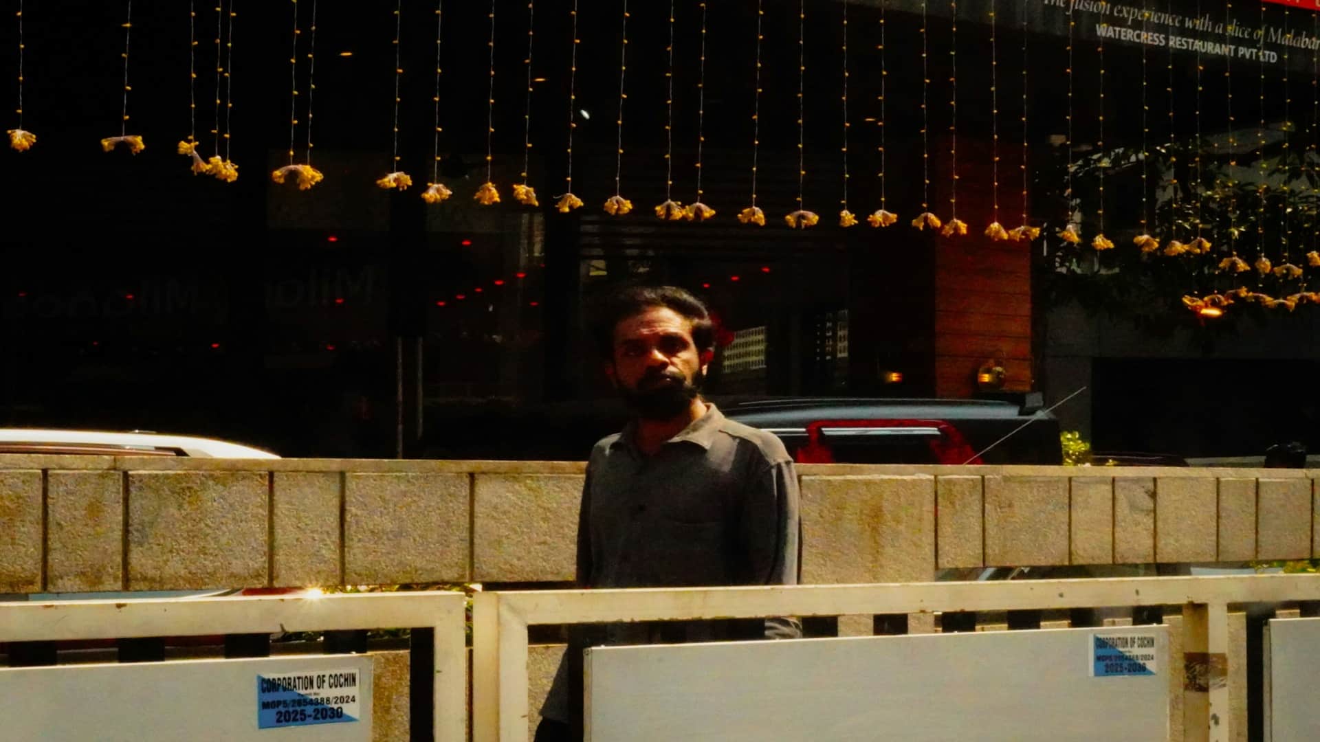 individual looking thoughtful alone