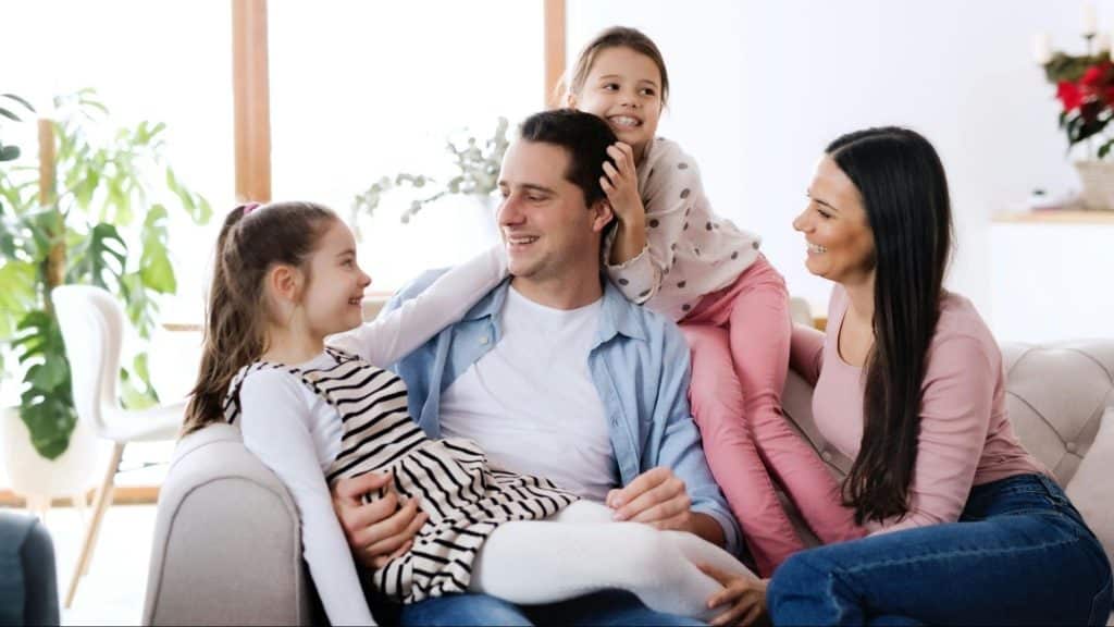 A family bonding