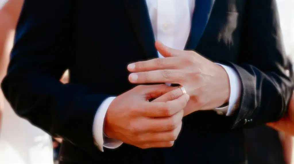 clean trimmed nails male close up