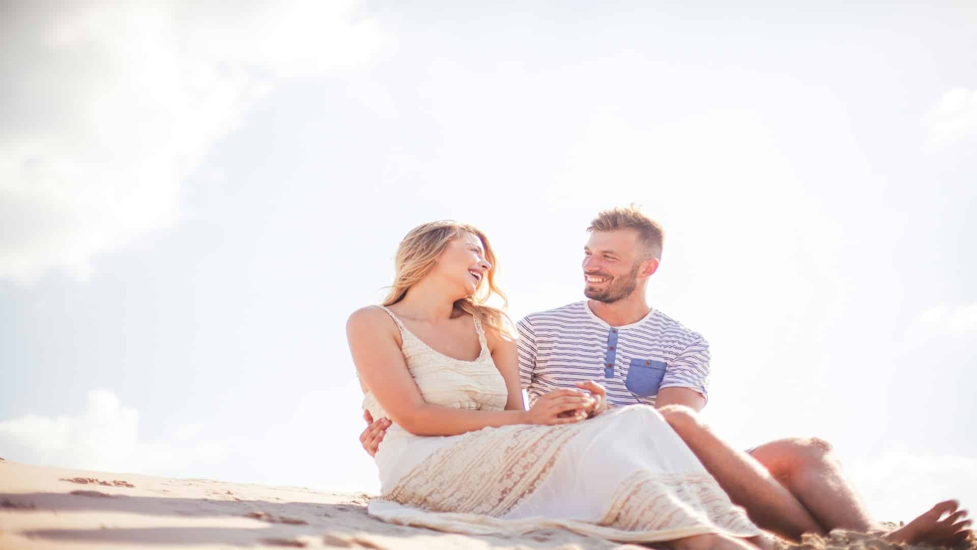 couple spending time together outdoors