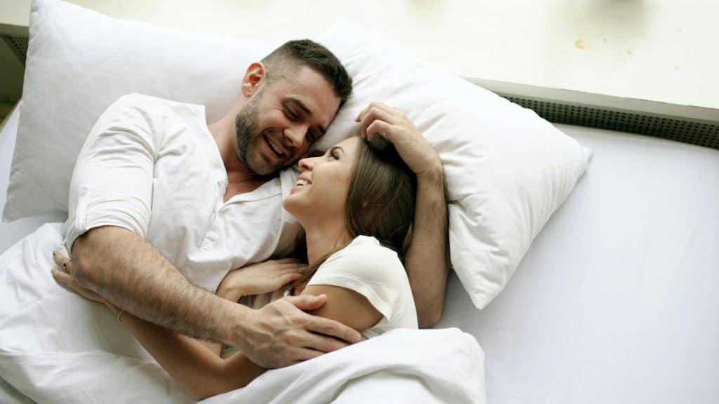 couple intimate conversation