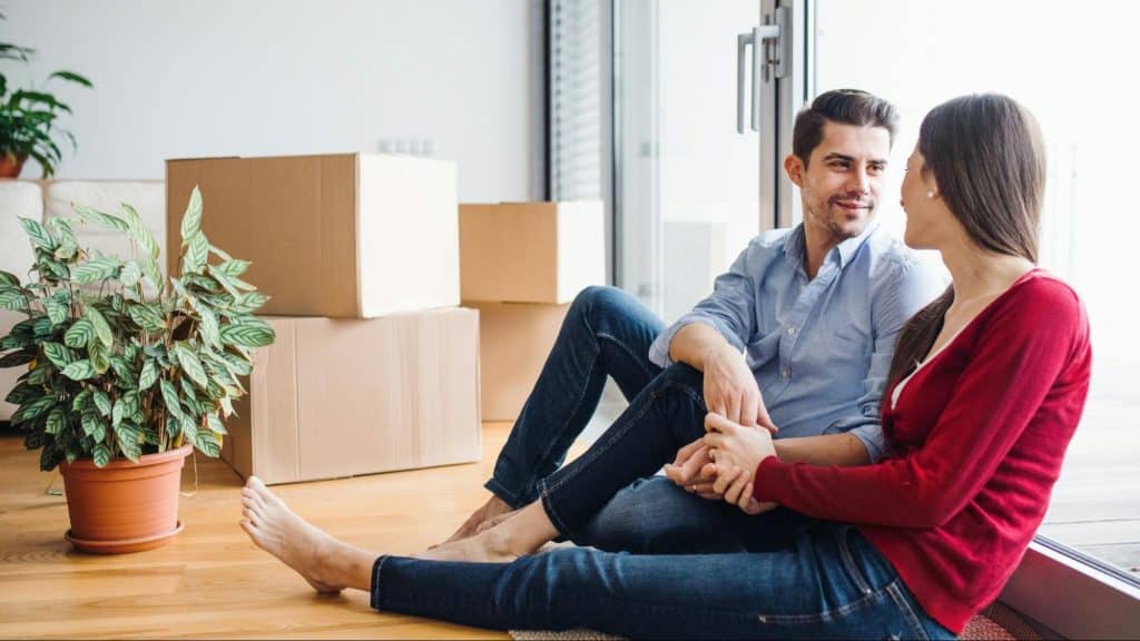 A man and woman together