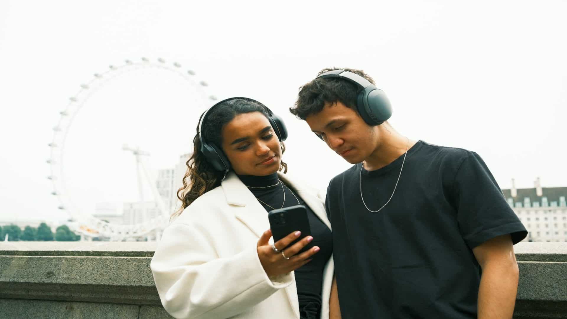 couple listening attentively