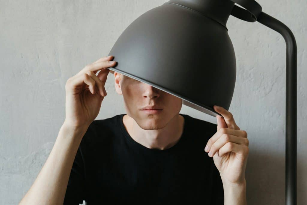 person’s head illustration