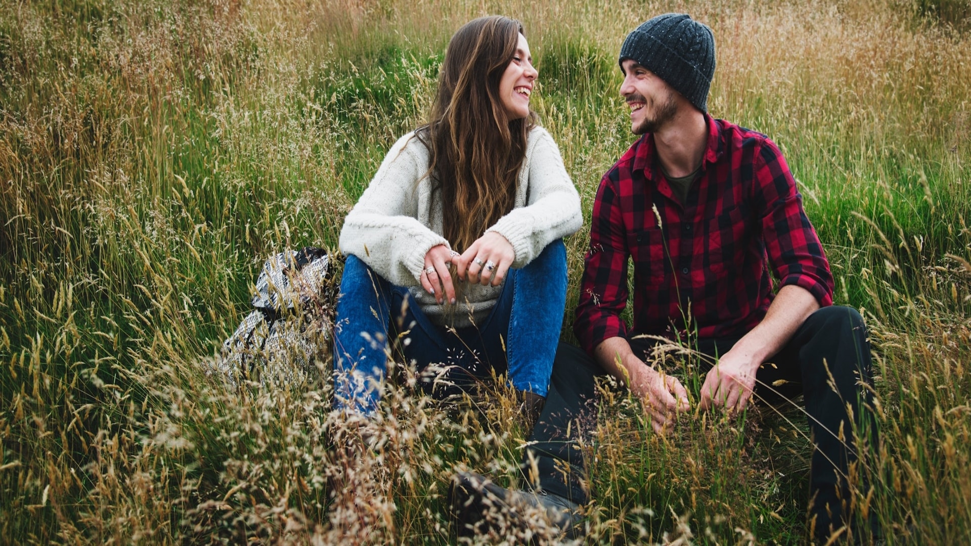 couple sitting quietly together