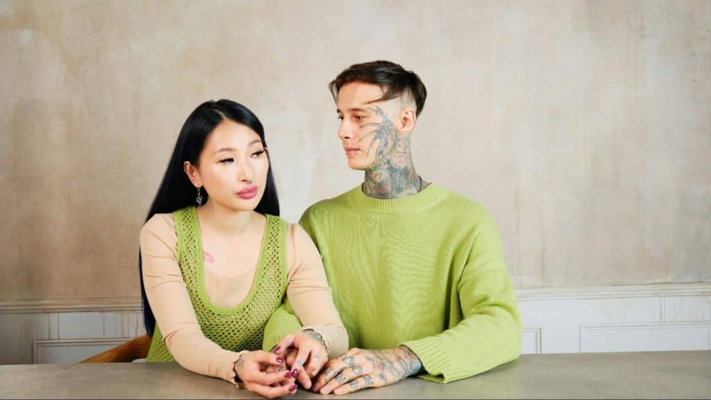 A man asking a woman