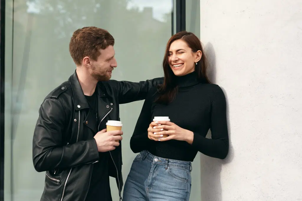 A man flirting with other girl
