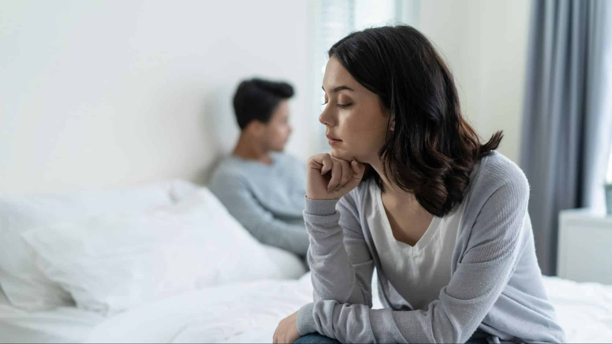 Woman thinking