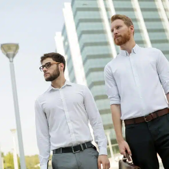 clean contemporary male look