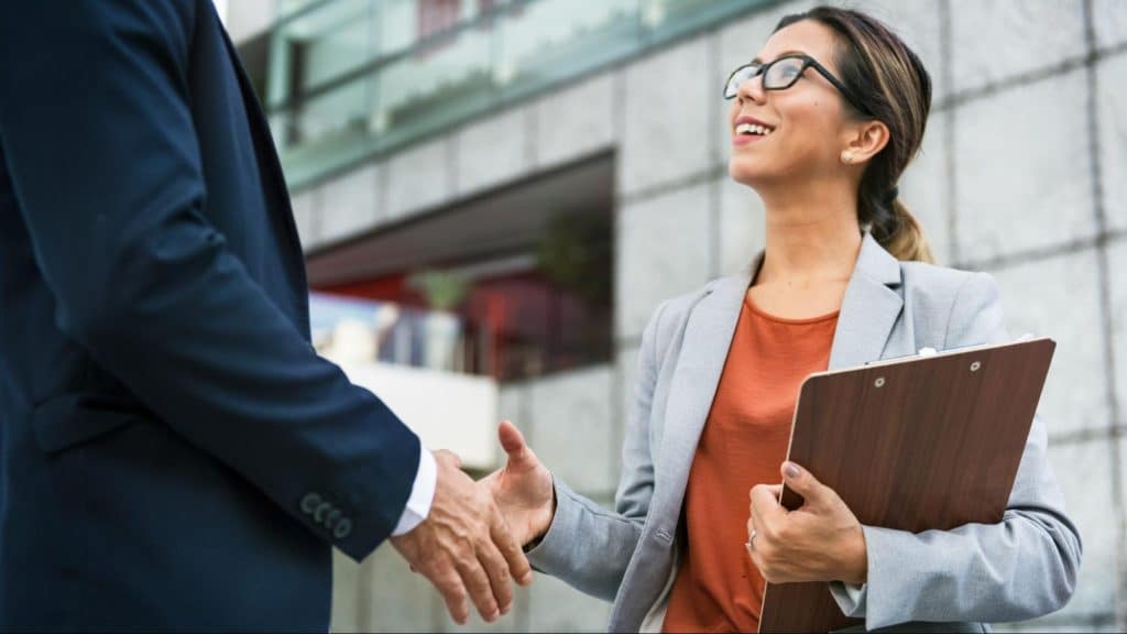 Woman attracted to a man