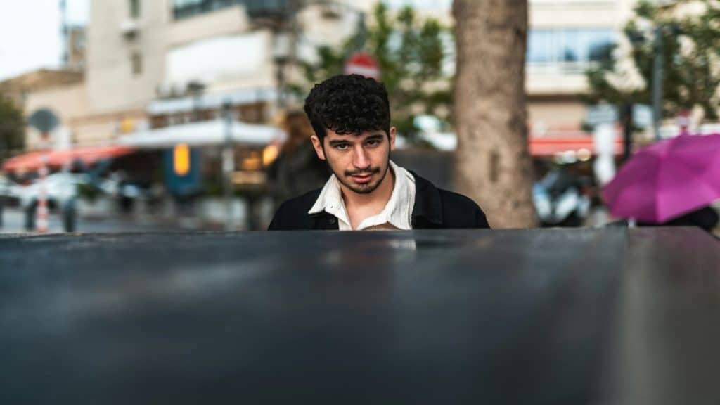 man keeping conversation surface-level