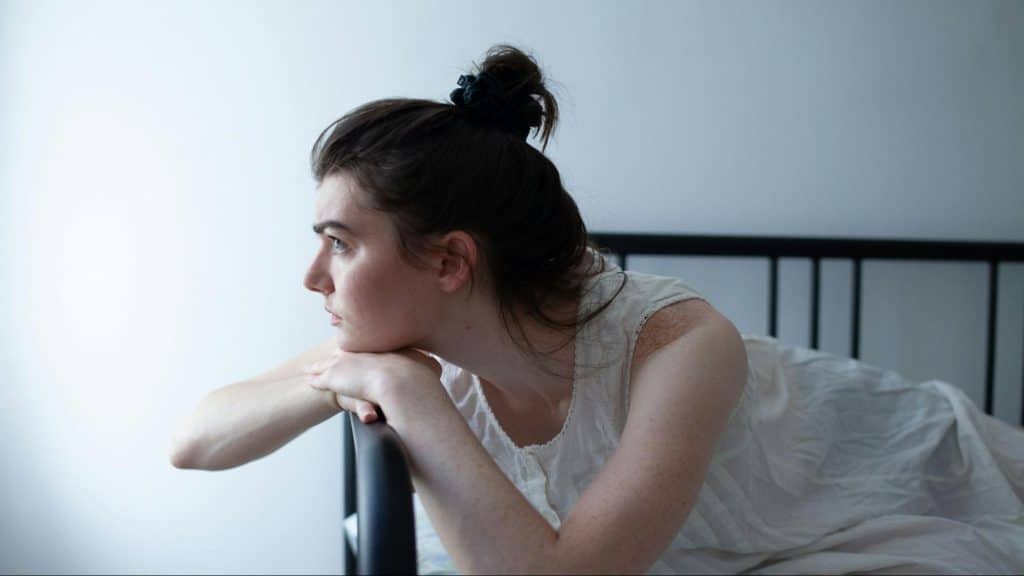 Woman thinking