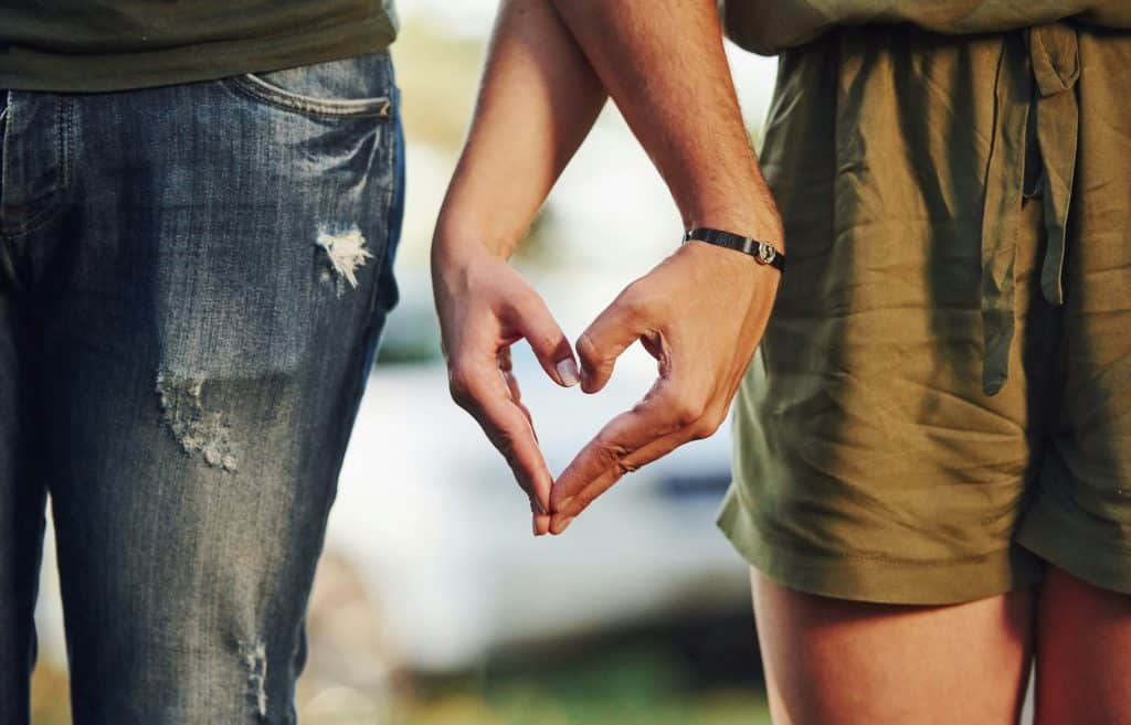 couple body language