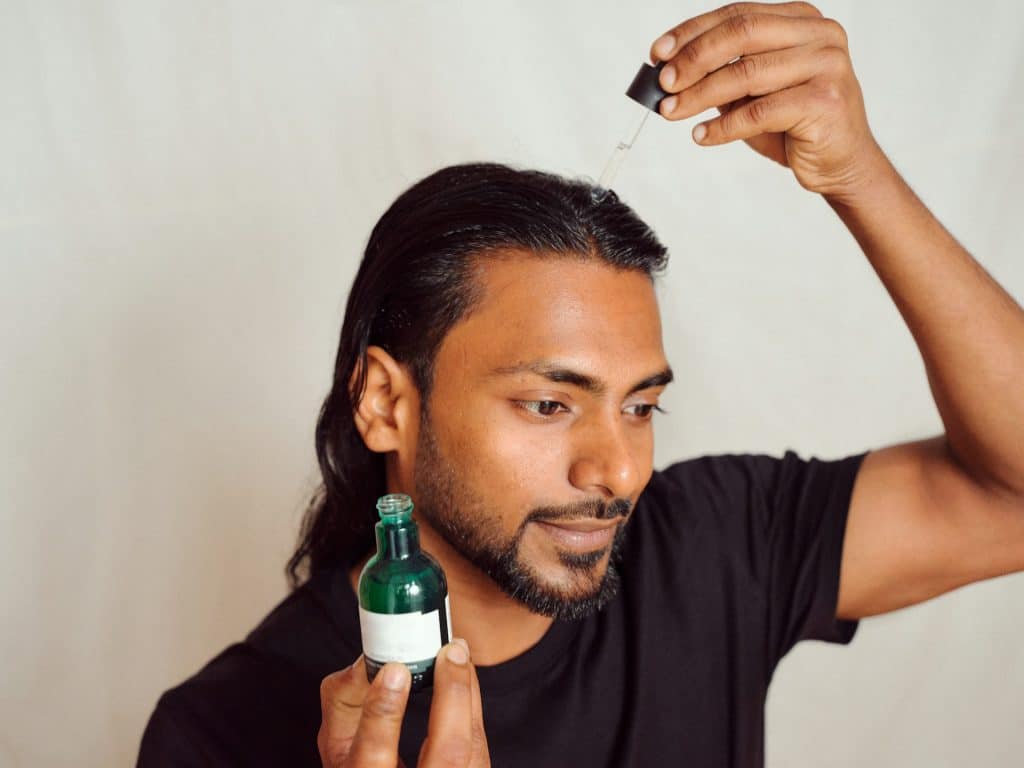 men hair grooming routine