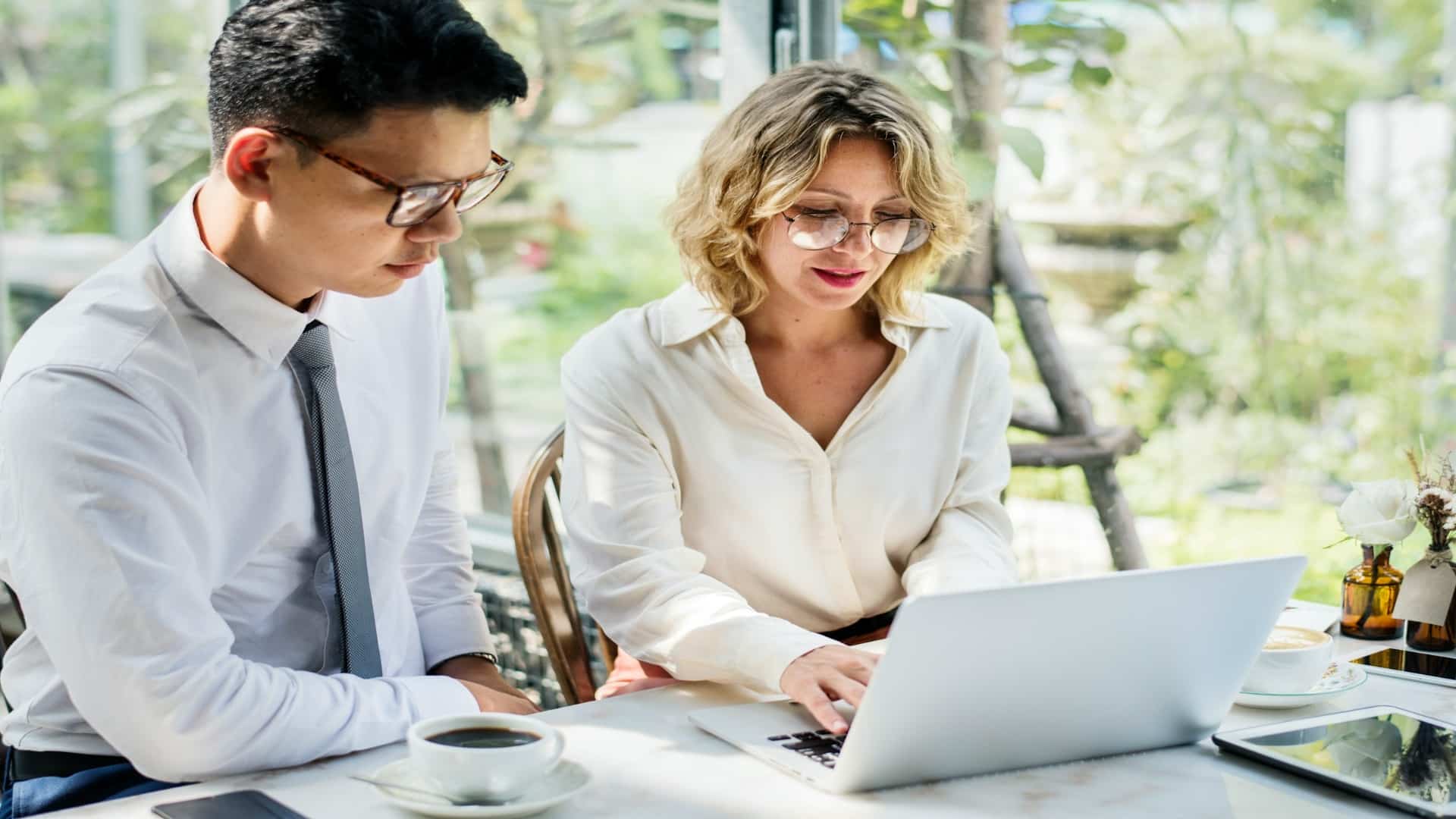 couple discussing problem together
