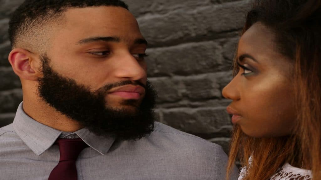 couple having serious talk