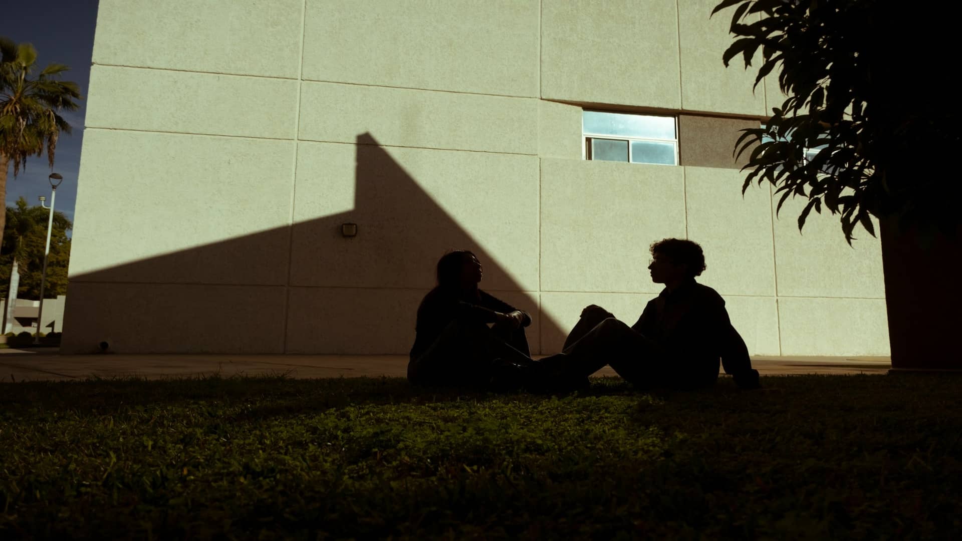 couple having deep conversation