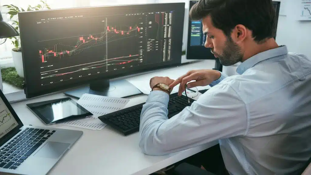 man choosing where to invest time