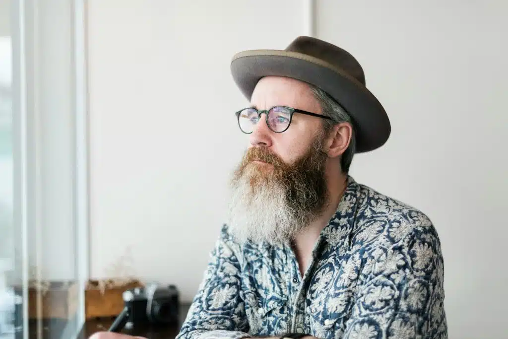 serious man portrait