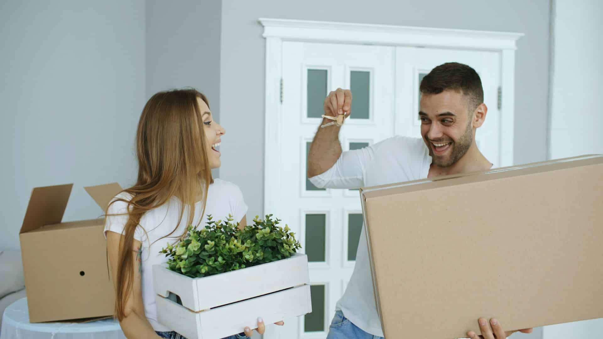couple celebrating achievement