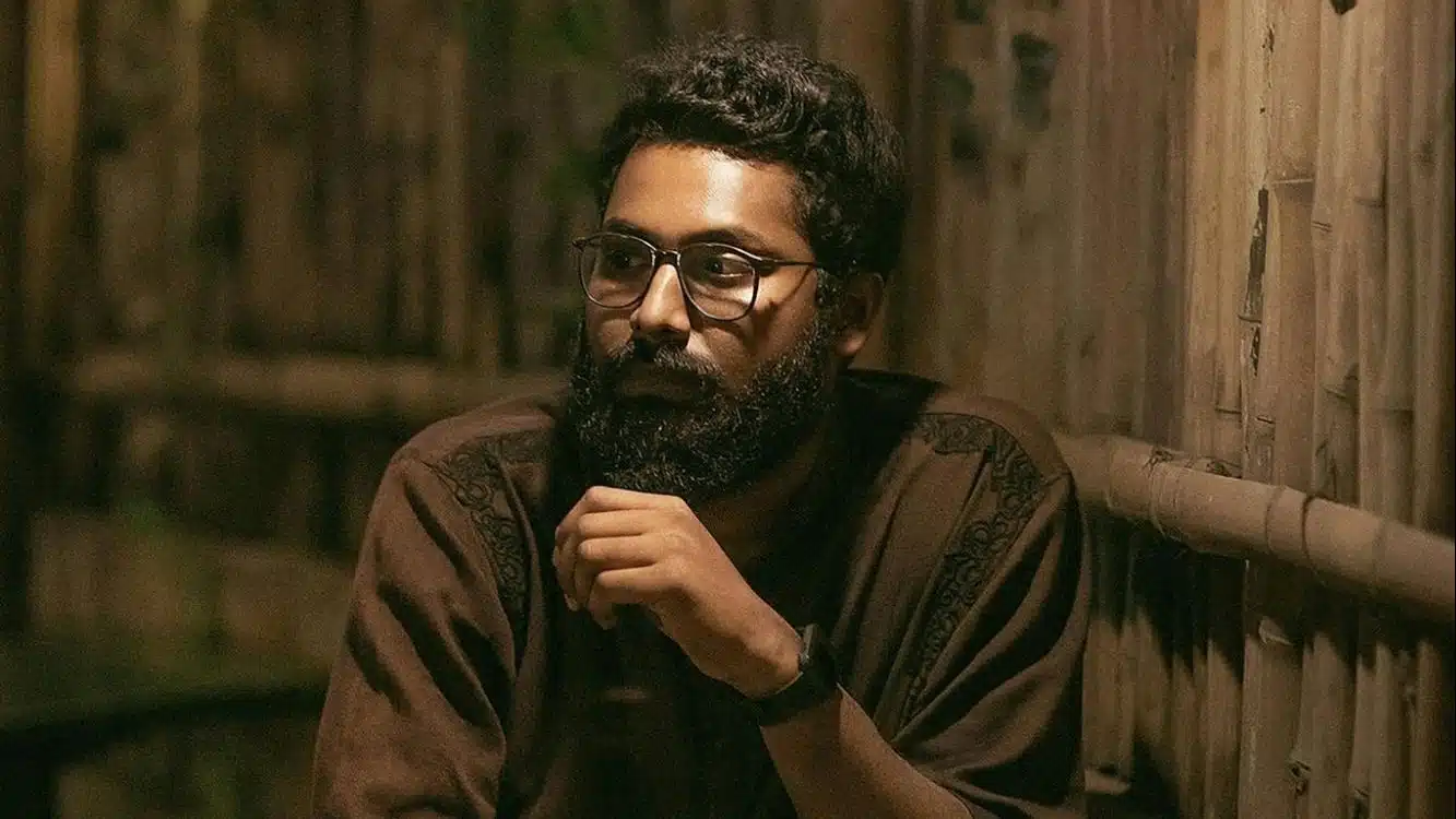 thoughtful man indoors