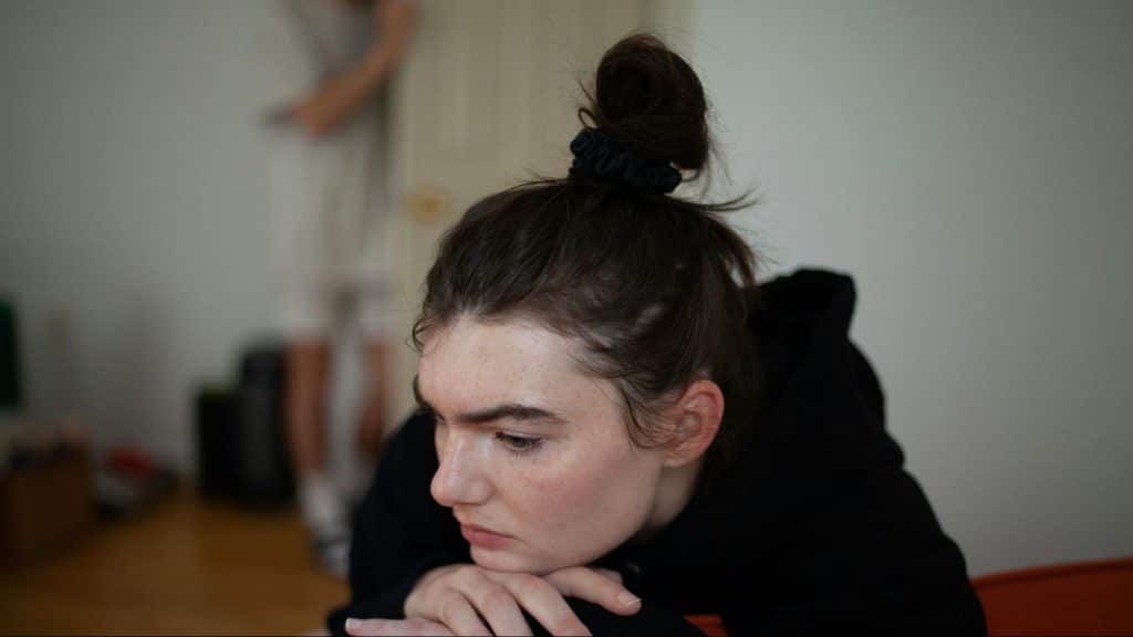 Woman thinking