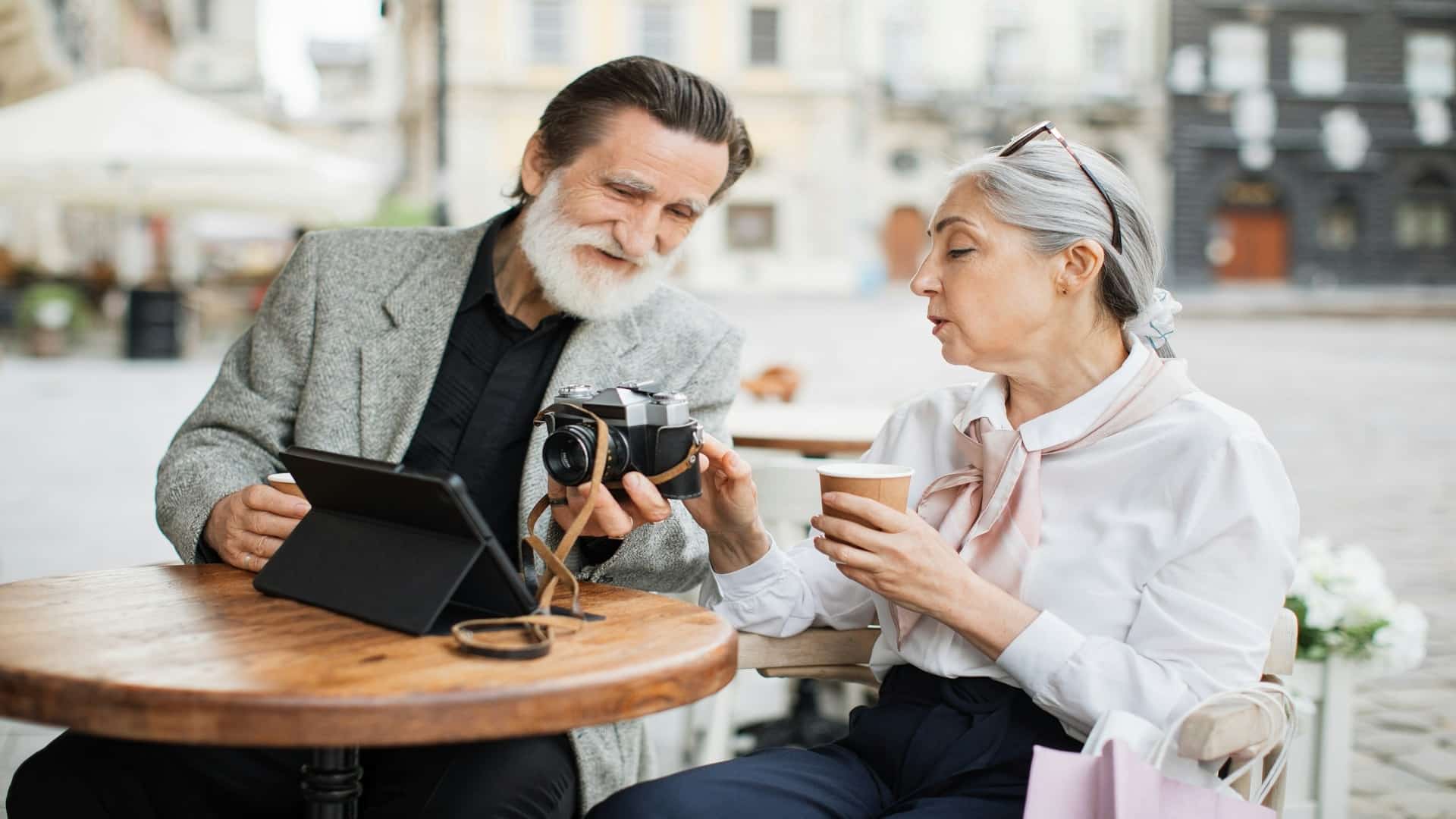 couple reviewing plans together