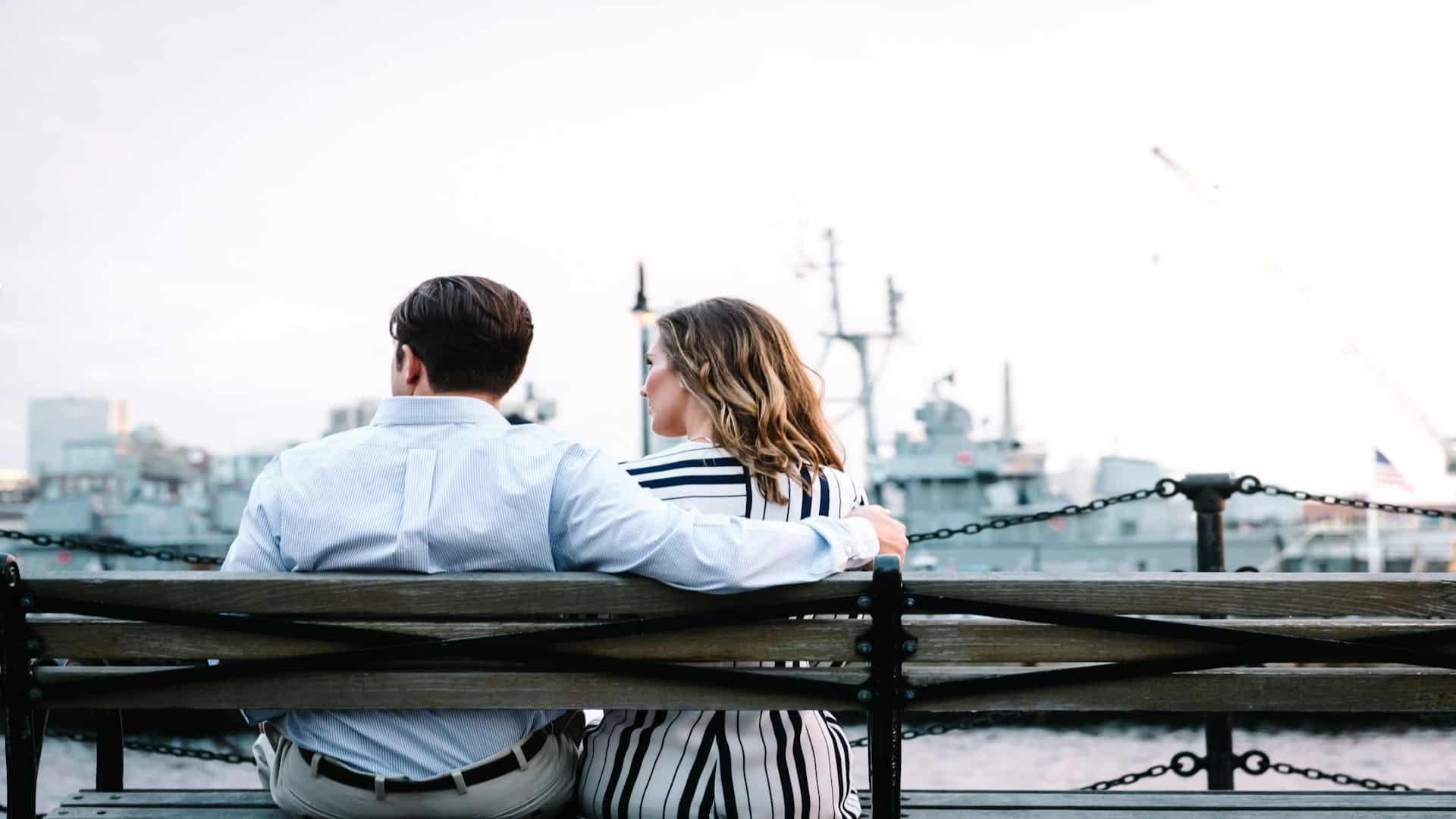 couple having thoughtful conversation