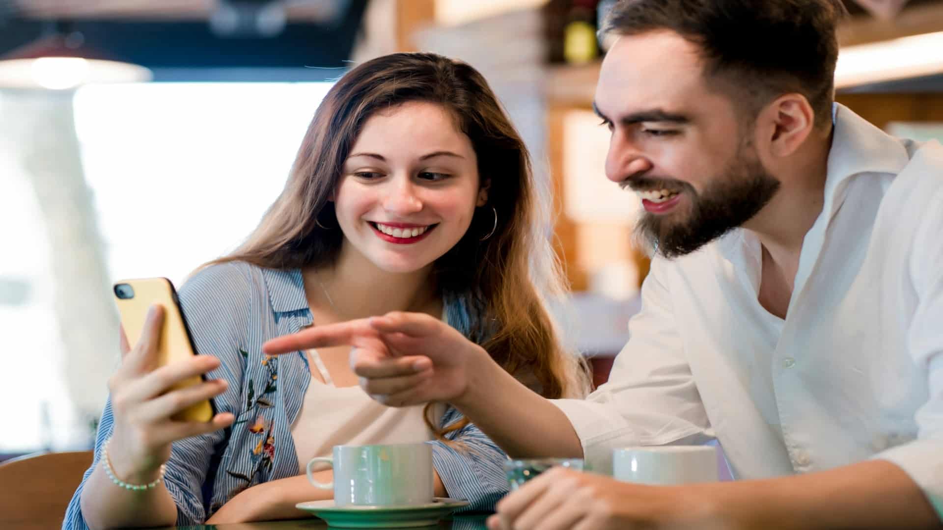 couple discussing plans together