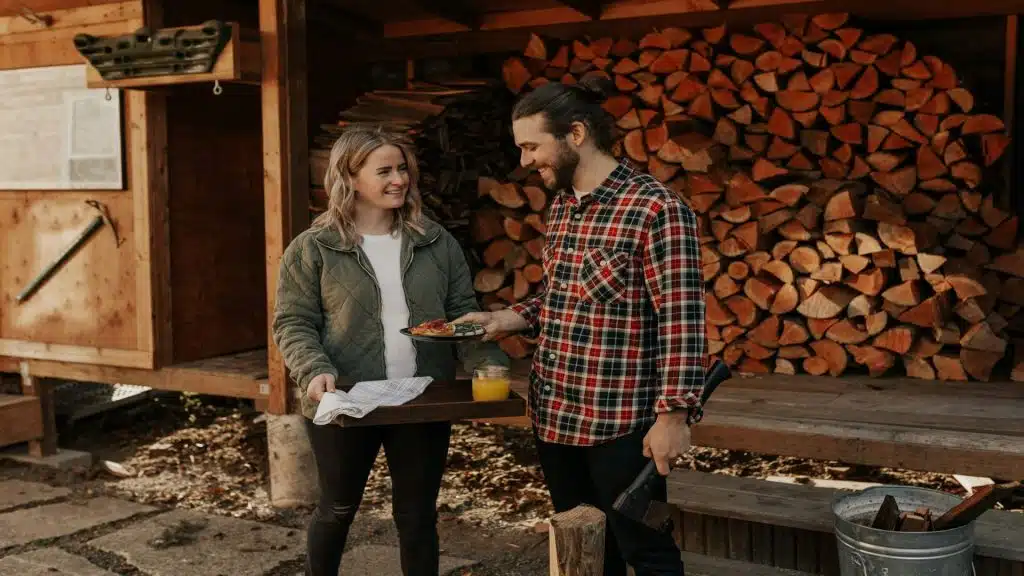 couple discussing plans