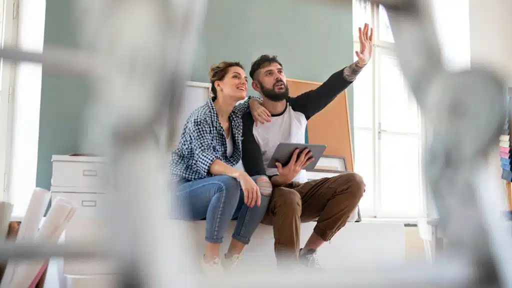 couple planning together