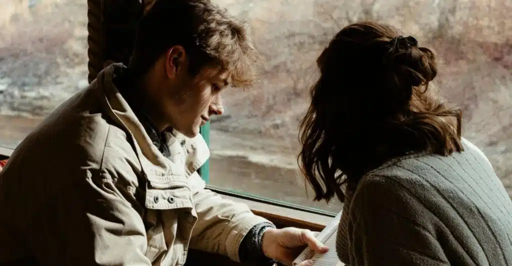 couple discussing future