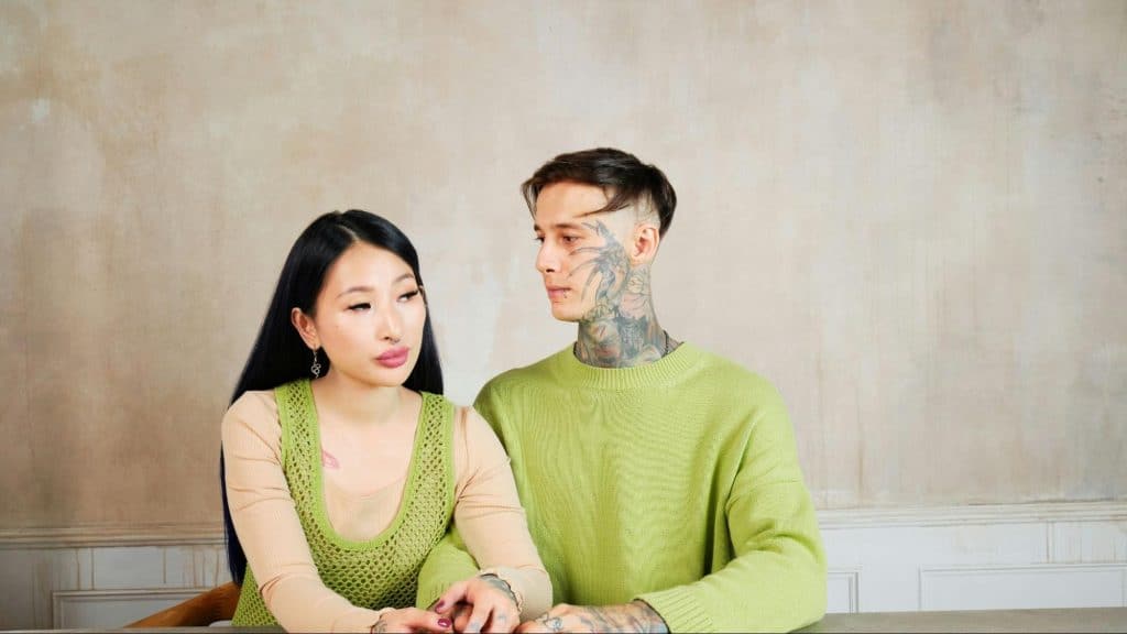 A man and woman together