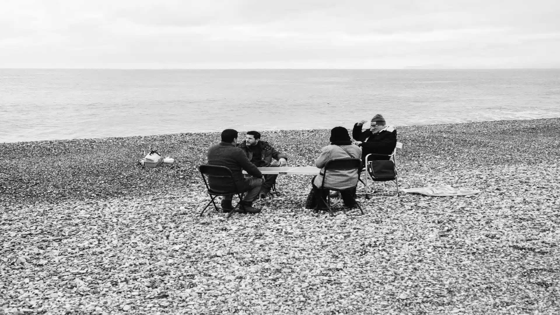 group conversation at gathering